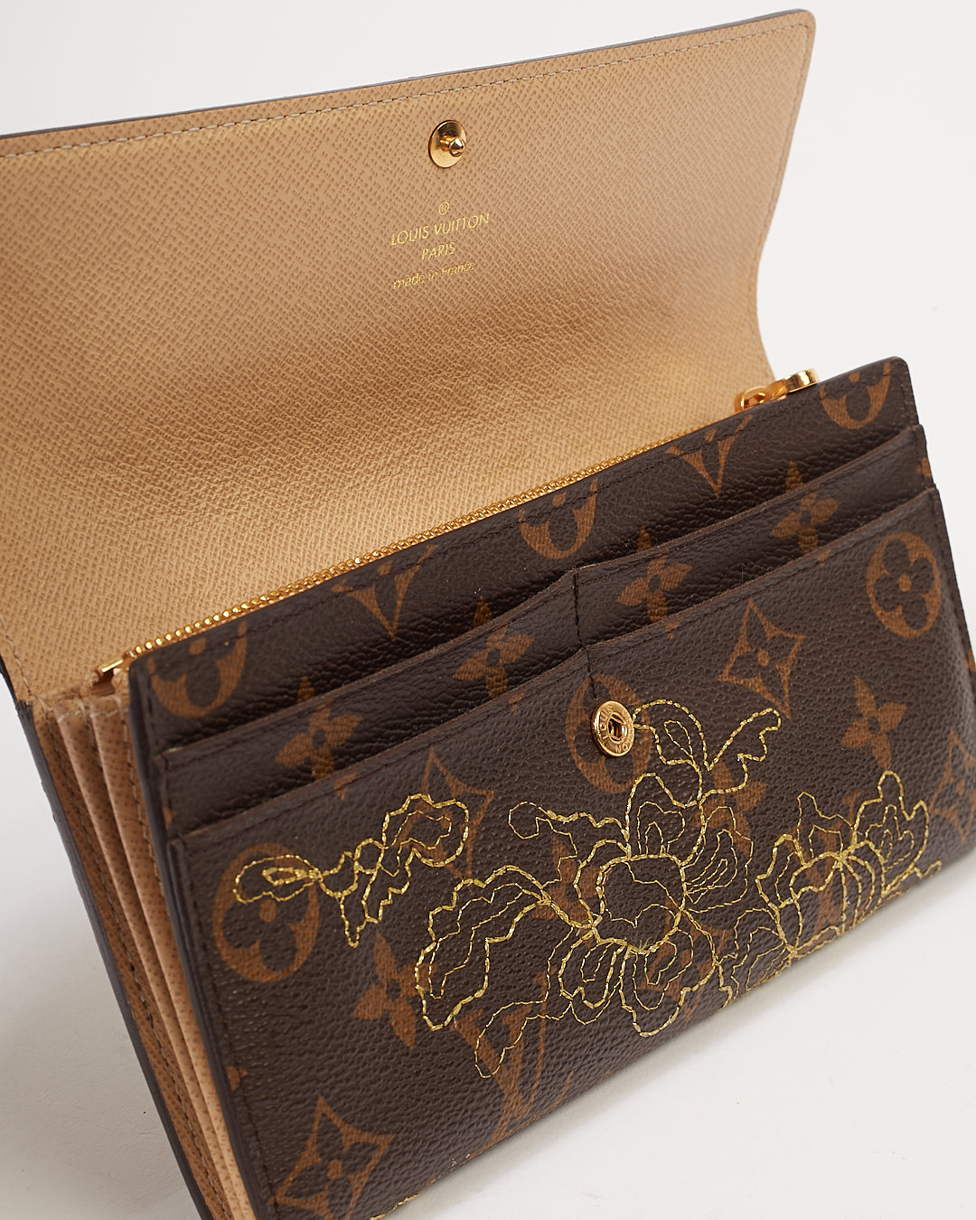 Louis Vuitton Monogram Canvas Dentelle Lace Sarah Wallet