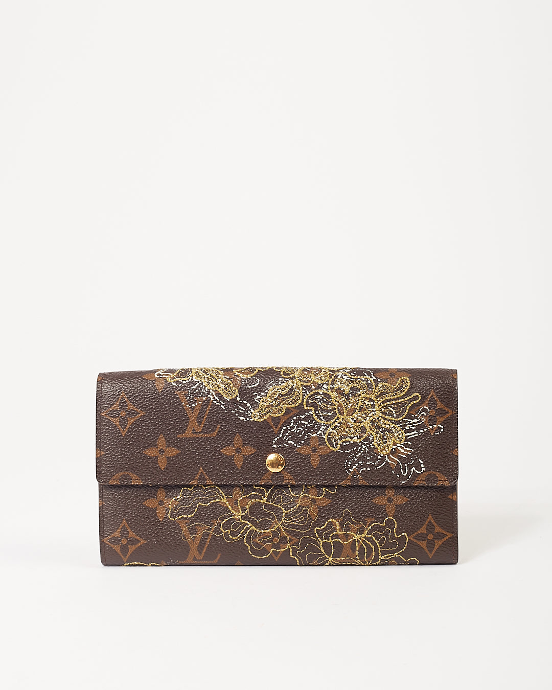 Louis Vuitton Monogram Canvas Dentelle Lace Sarah Wallet