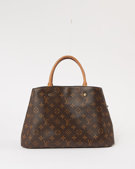 Louis Vuitton Monogram Canvas Montaigne MM Sac à poignée supérieure