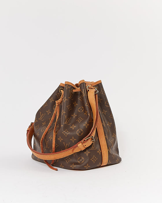 Louis Vuitton Vintage 1980's Monogram Noe PM Petit