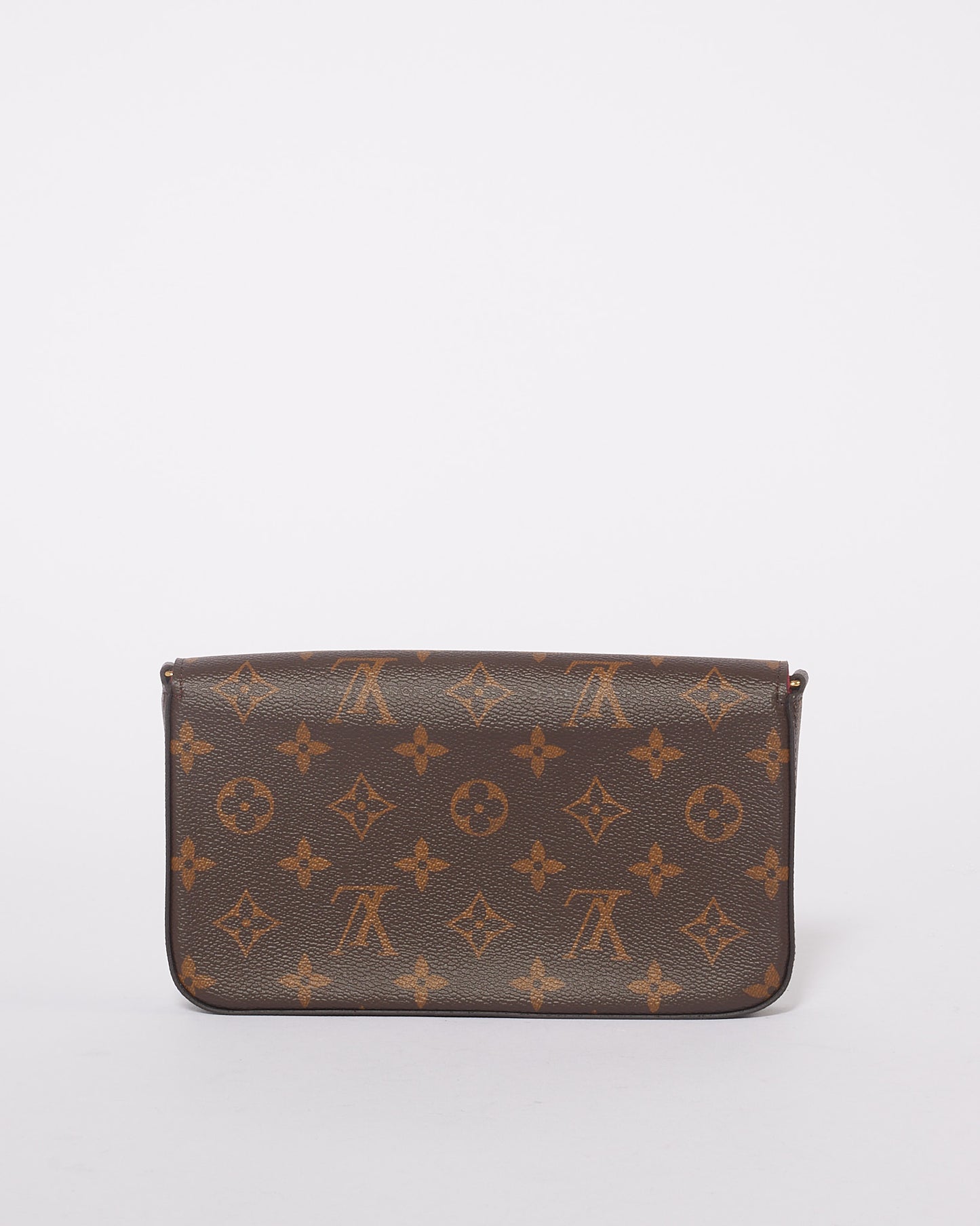 Louis Vuitton Monogram Canvas Pochette Felicie Chain Crossbody Bag