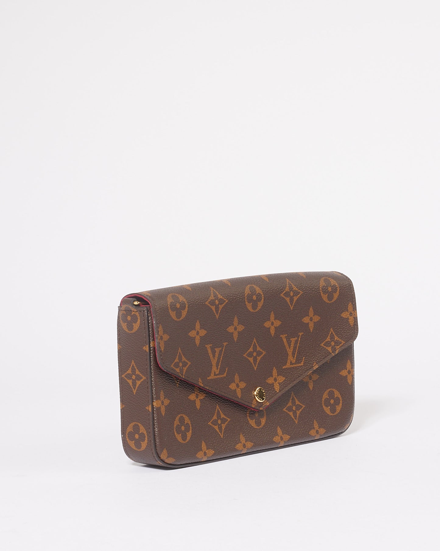 Louis Vuitton Monogram Canvas Pochette Felicie Chain Crossbody Bag