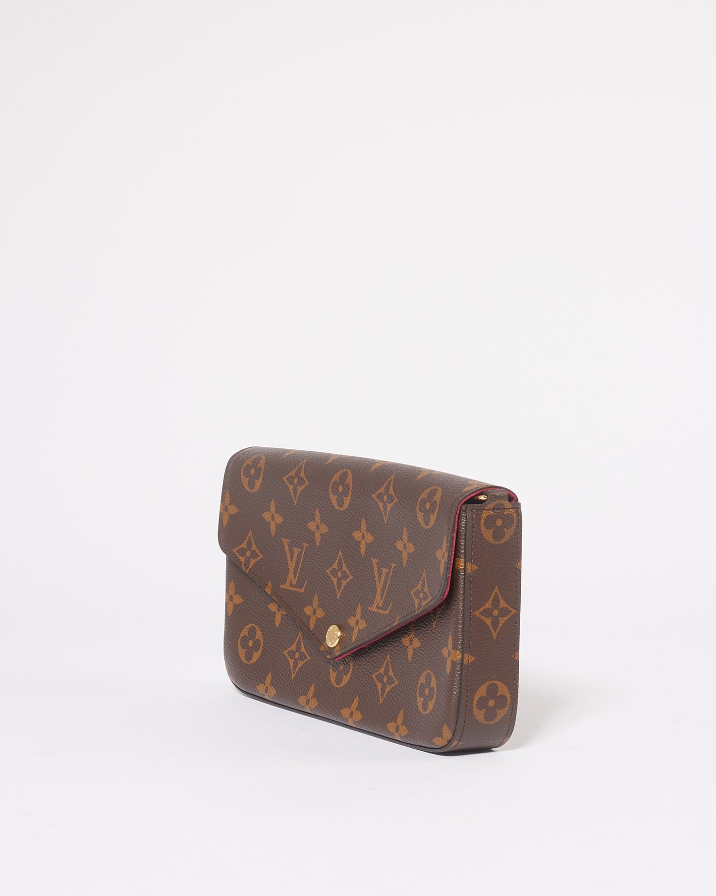 Louis Vuitton Monogram Canvas Pochette Felicie Chain Crossbody Bag