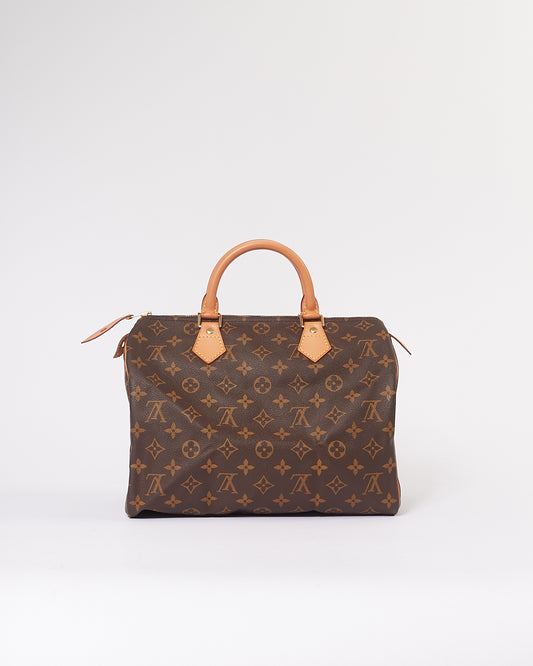 Sac Speedy 30 en toile monogramme Louis Vuitton 