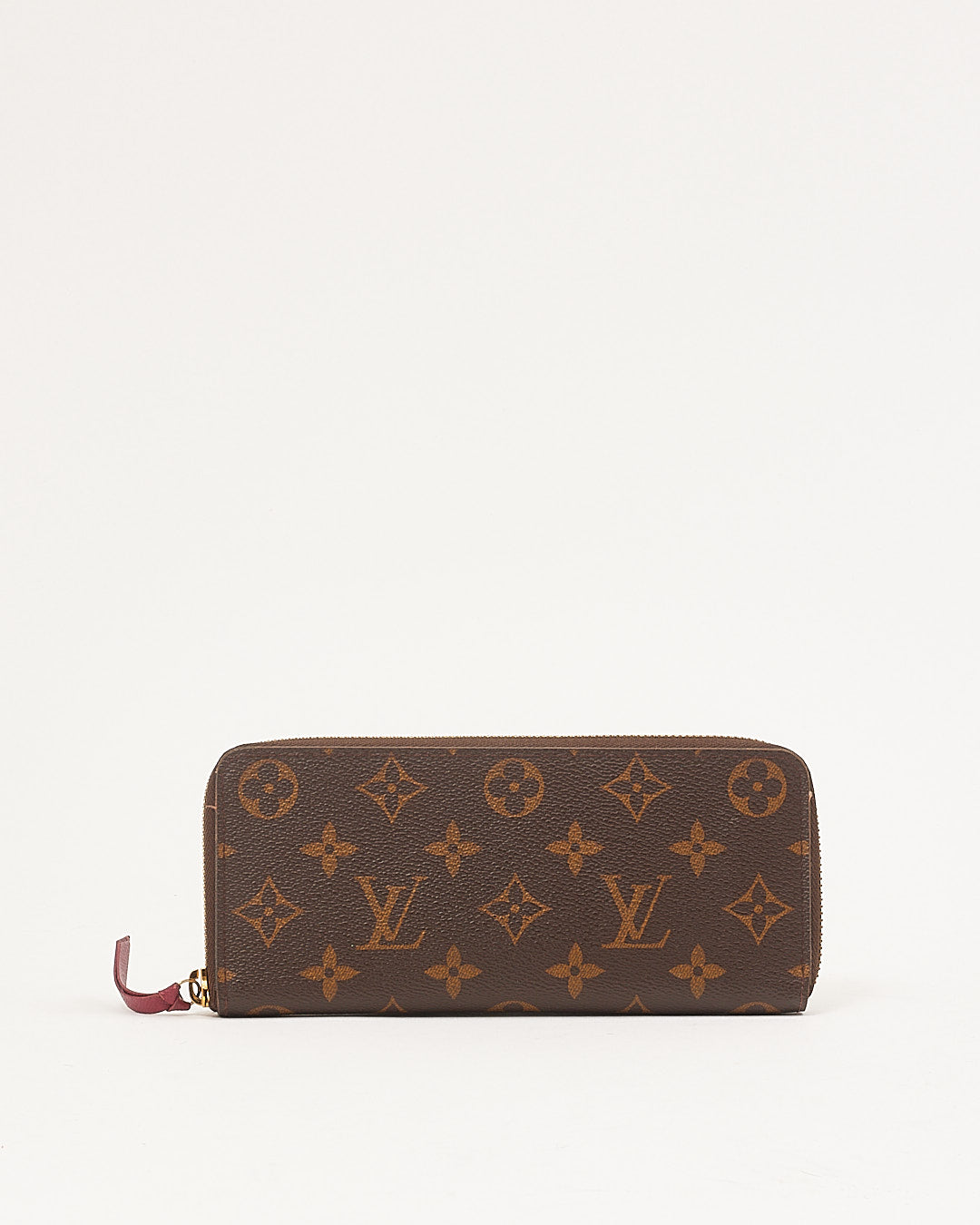 Louis Vuitton Monogram Canvas Zippy Clemence Wallet