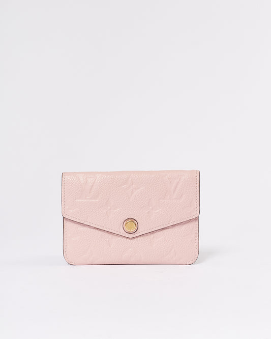 Louis Vuitton Pink Empreinte Monogram Chain Pouch