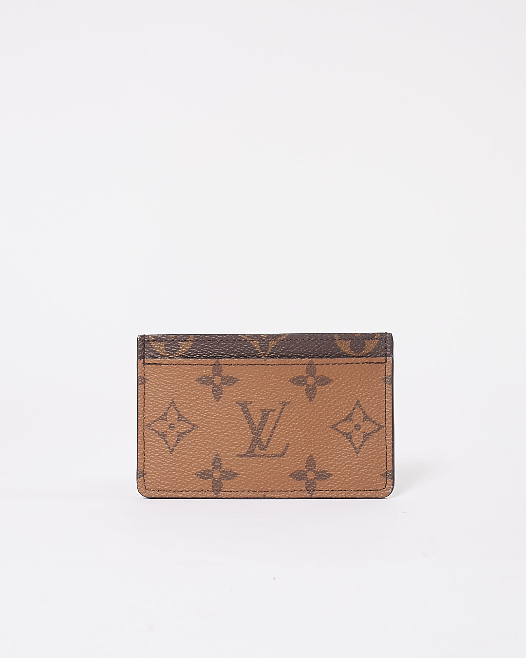 Porte-cartes en toile monogramme inversé Louis Vuitton