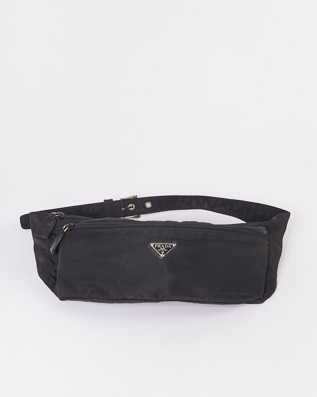 Sac ceinture Prada en nylon noir Tessuto