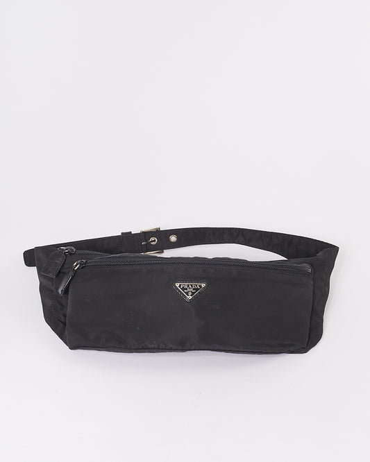 Prada Black Nylon Tessuto Belt Bag