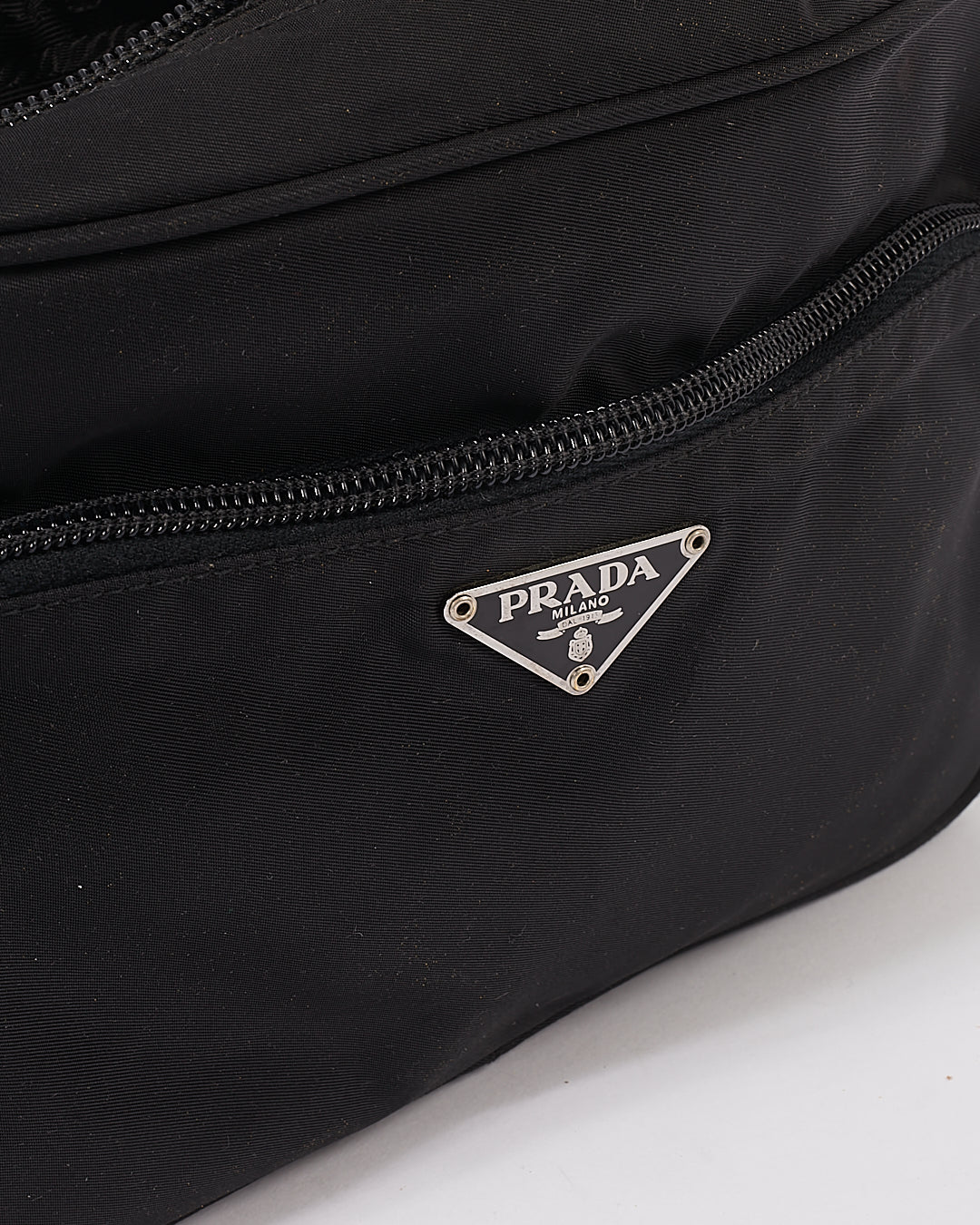 Sac photo Prada Tessuto en nylon noir