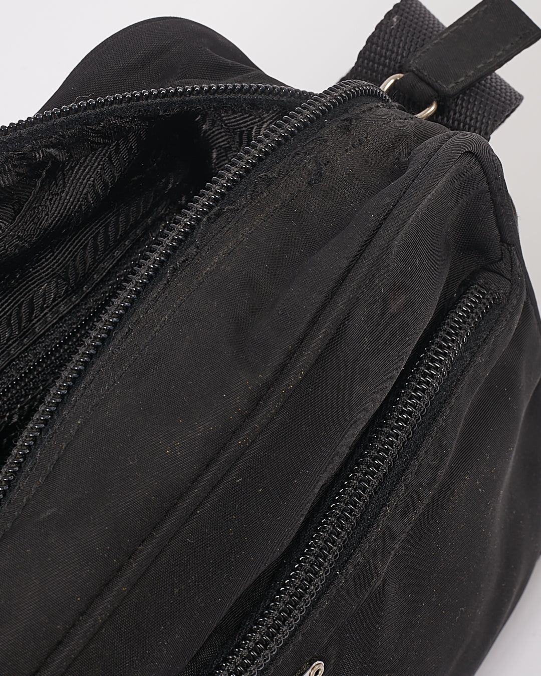 Sac photo Prada Tessuto en nylon noir