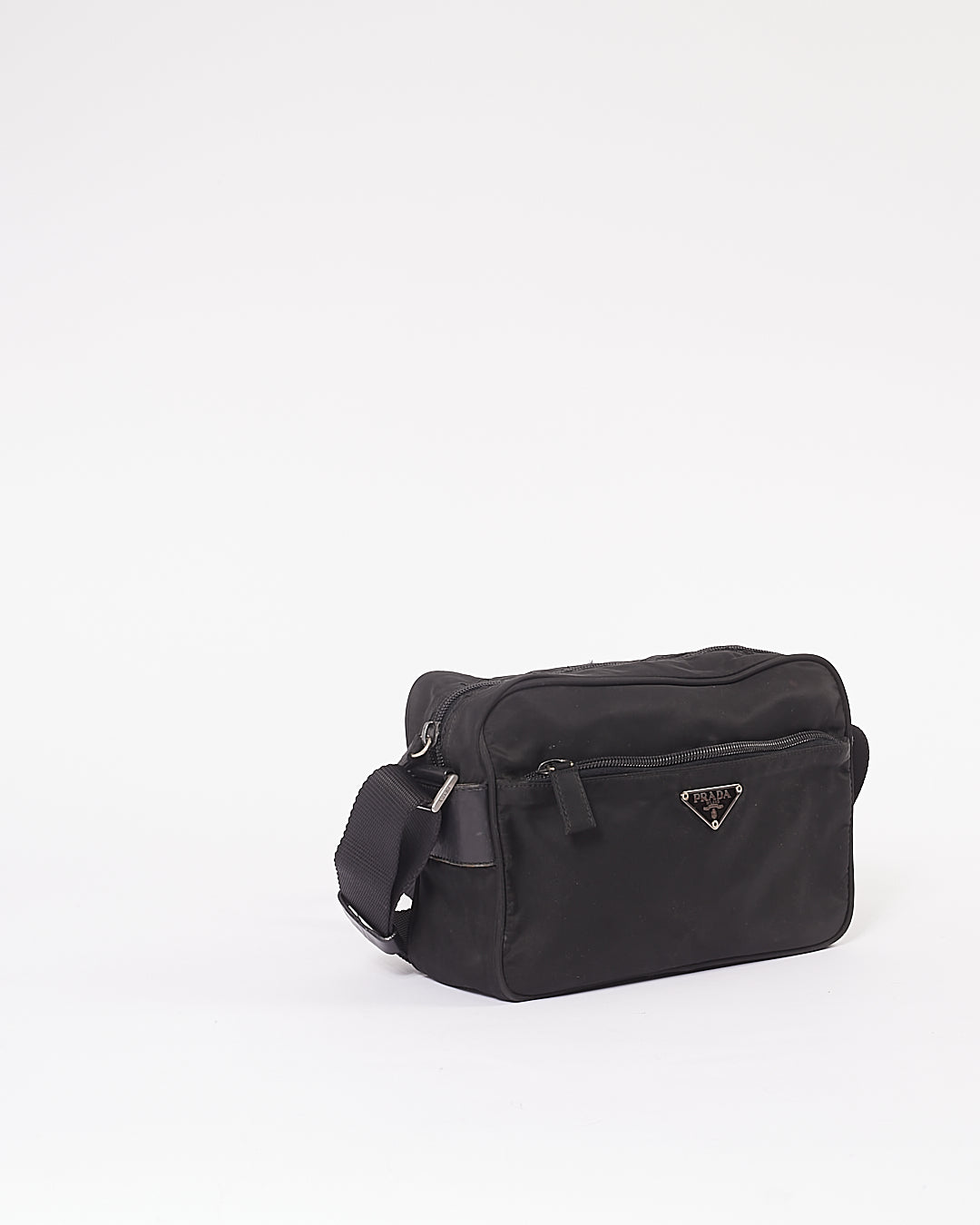 Sac photo Prada Tessuto en nylon noir