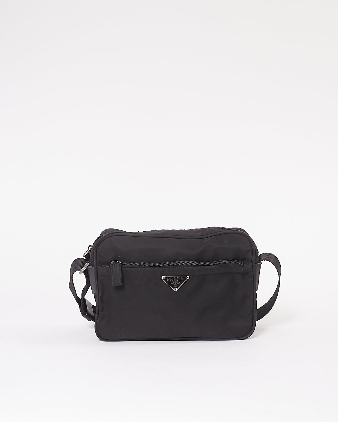 Sac photo Prada Tessuto en nylon noir