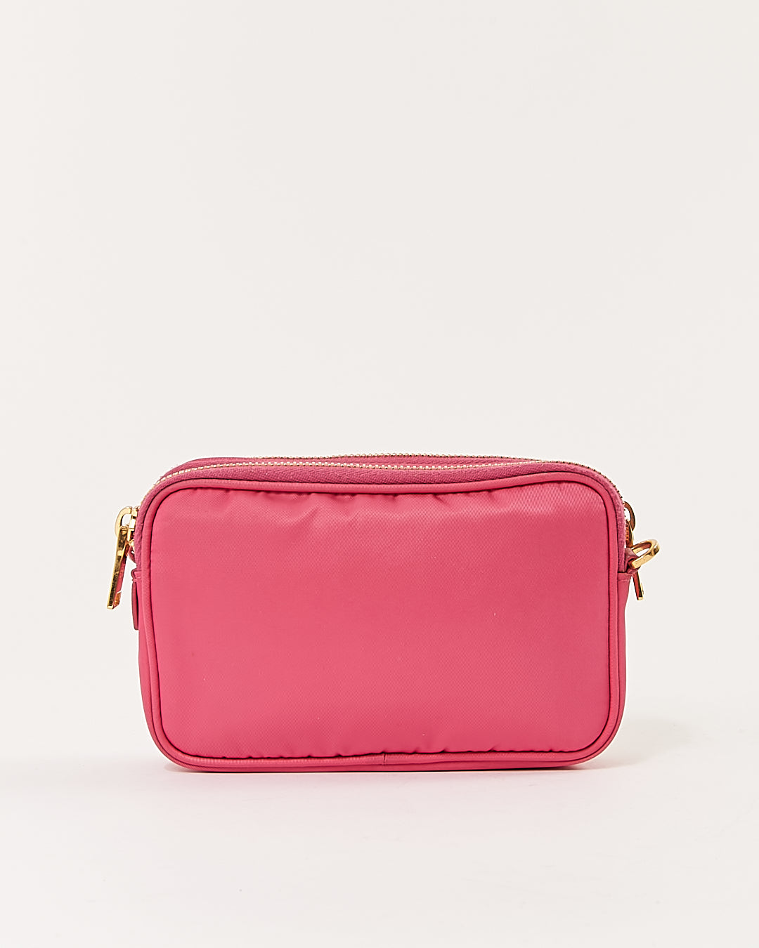 Prada Mini sac à bandoulière Tessuto en nylon rose