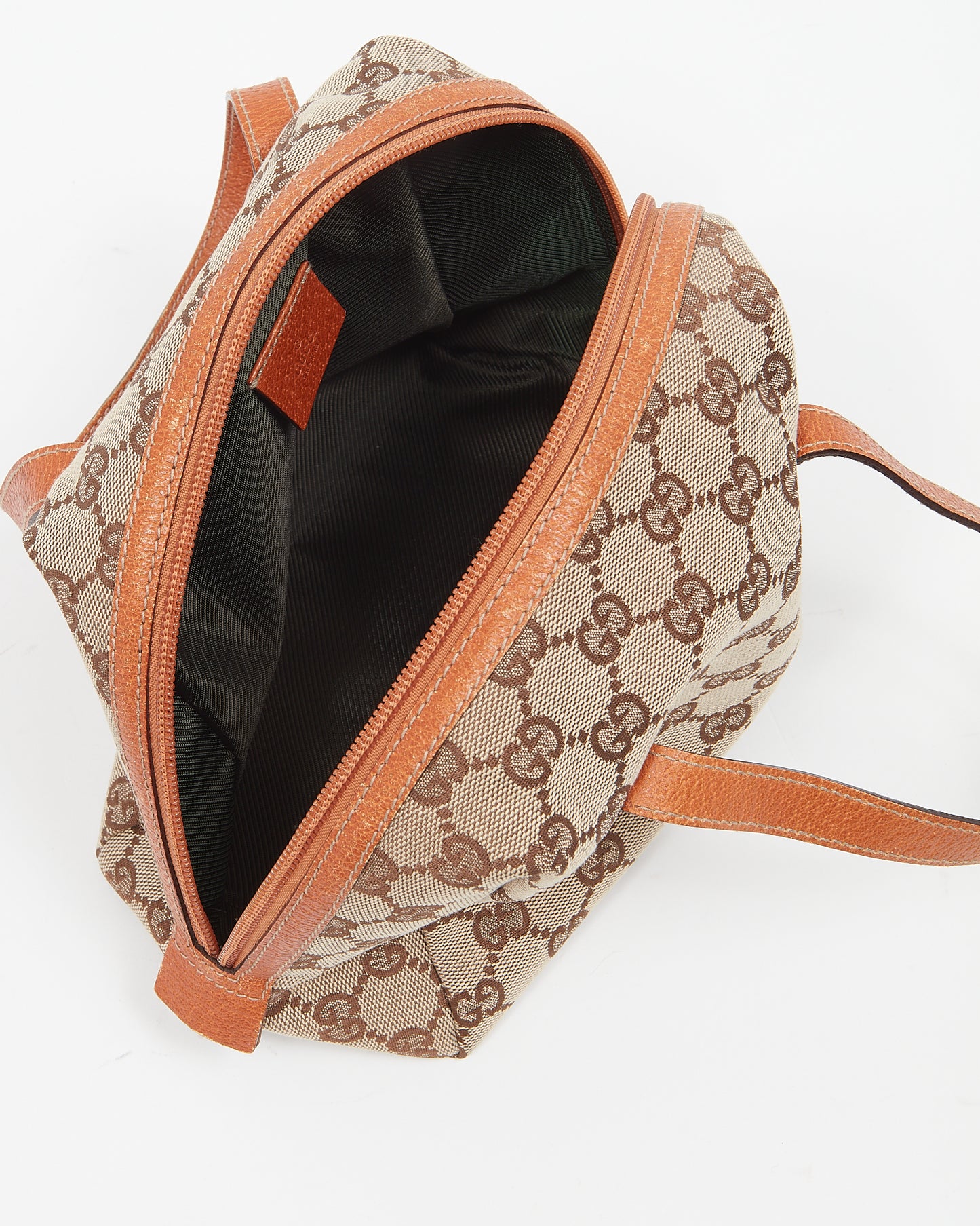 Gucci Beige GG Supreme Canvas Small Bowler Tote