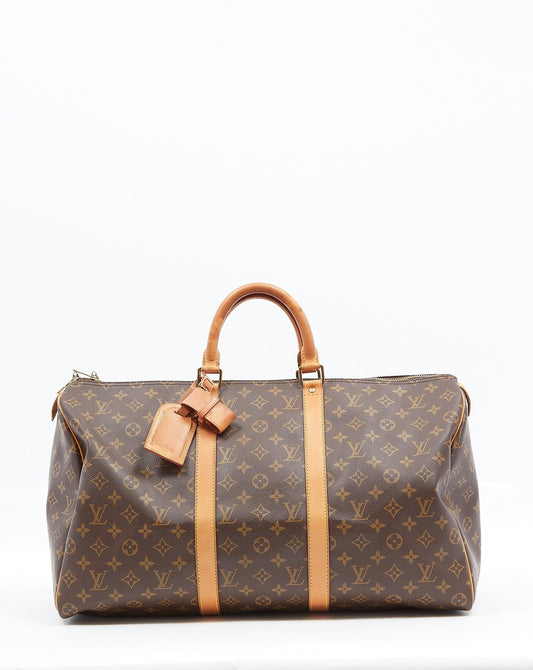 Louis Vuitton Monogram Keepall 50