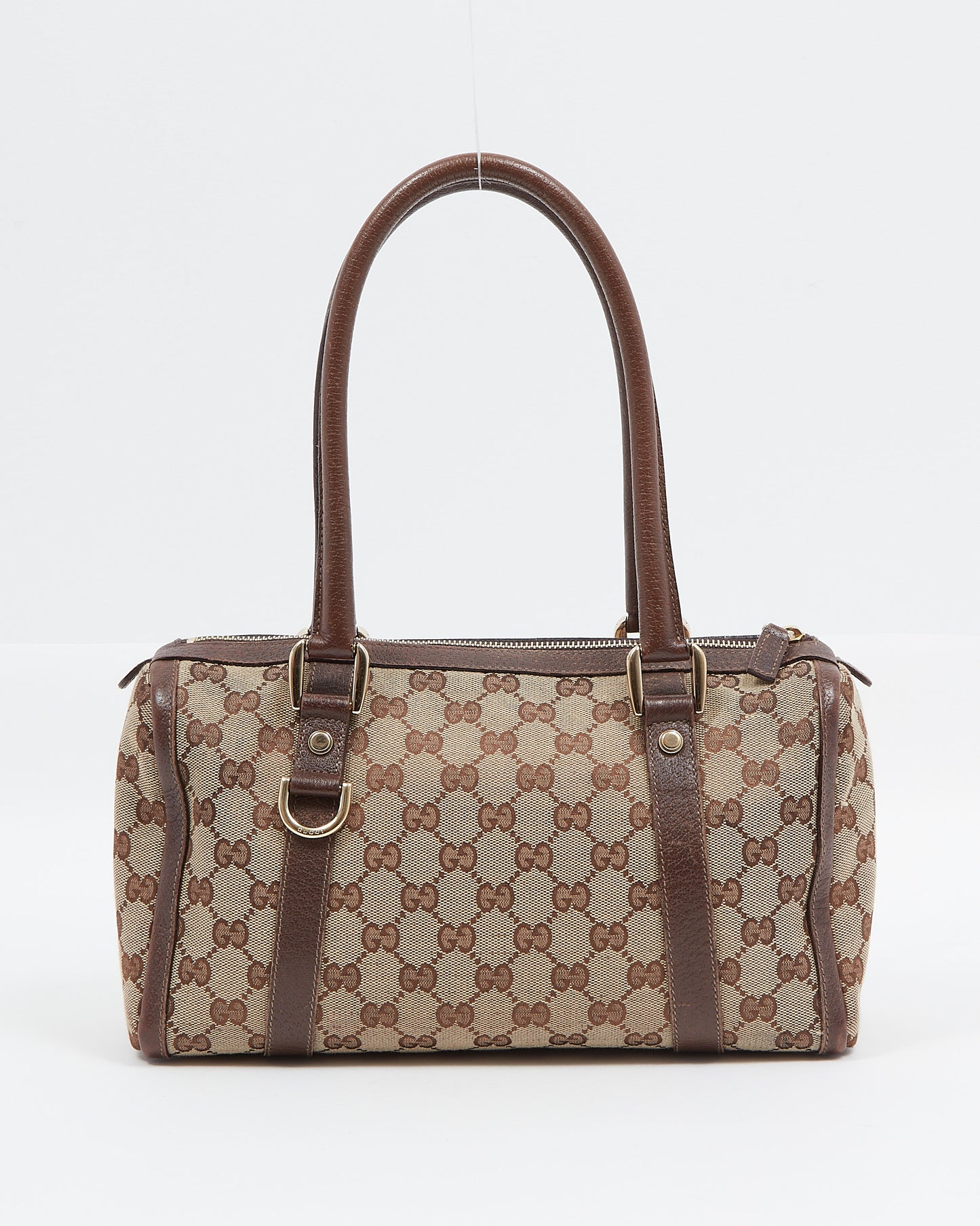 Gucci Brown GG Canvas Abbey Boston Bag