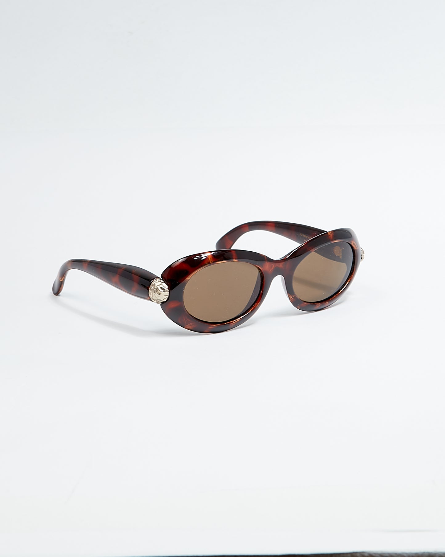 Rochas Lunettes de soleil ovales écaille marron 9059 17