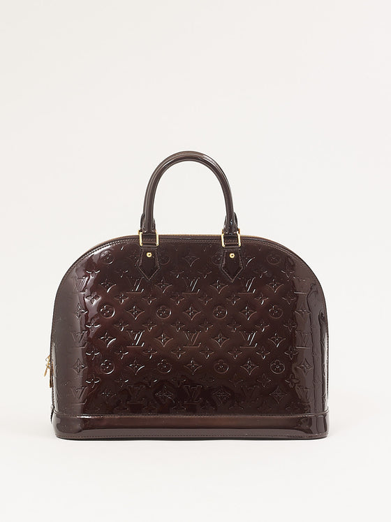 Louis Vuitton Alma Vernis GM Amarante