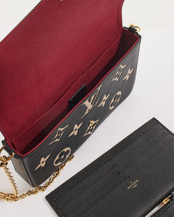 Louis Vuitton Pochette Felicie Crafty Limited Edition Black Leather  Shoulder Bag — rachelkaejenkins