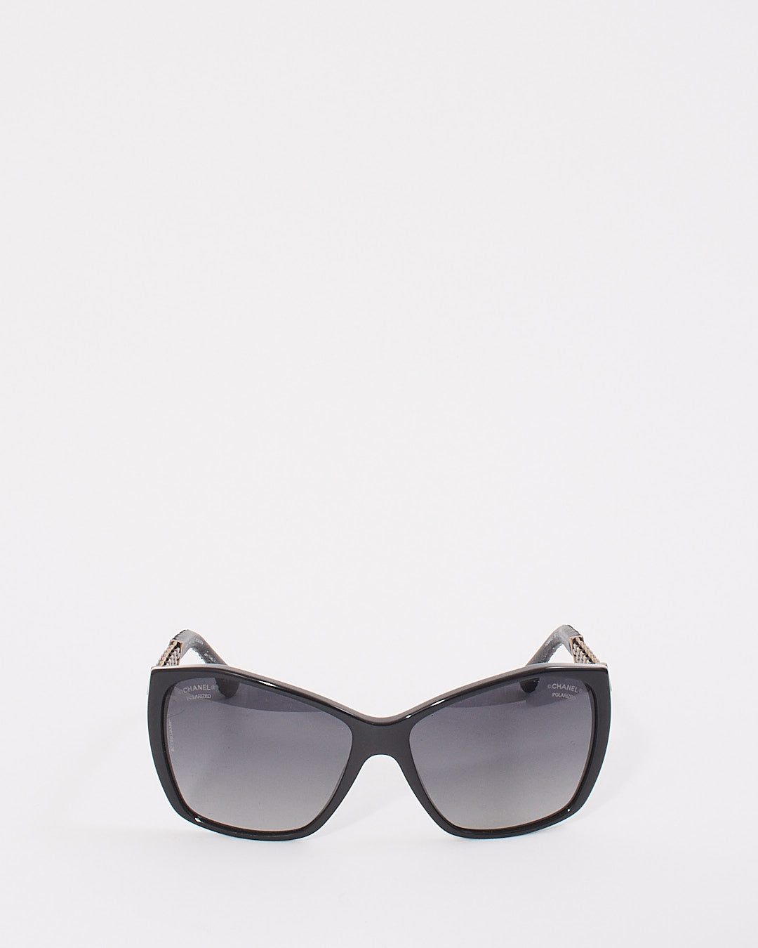 Chanel Black 5327-Q Cat Eye Sunglasses