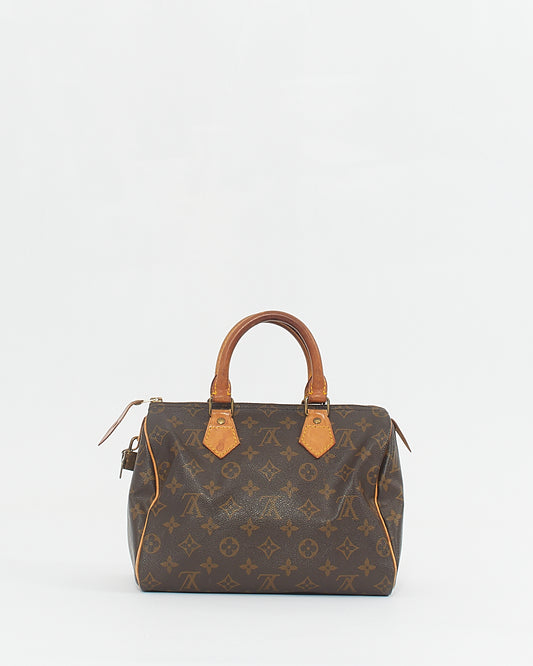 Louis Vuitton Monogram Canvas Speedy 25 Bag