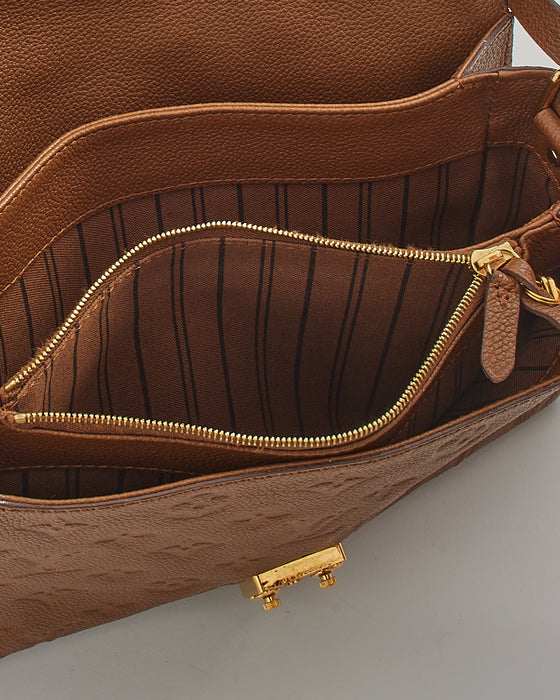 Louis Vuitton Brown Monogram Empreinte Fascinante Shoulder Bag Louis Vuitton