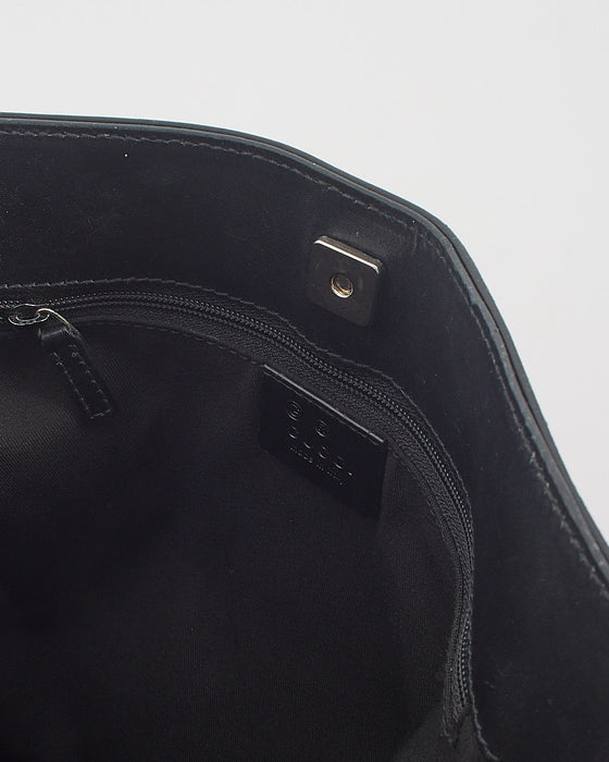 Gucci Black GG Canvas Shoulder Bag – RETYCHE