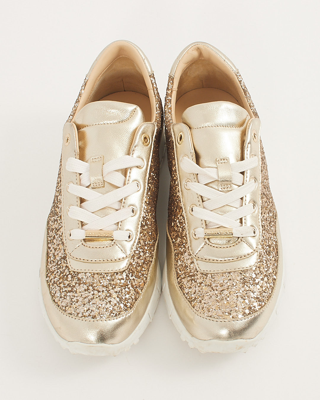 Jimmy choo 2025 sparkle sneakers