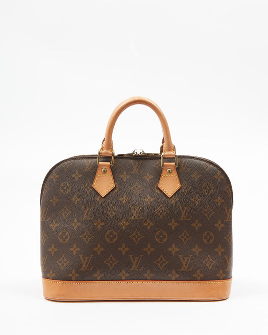 Louis Vuitton Monogram Canvas Alma PM Sac