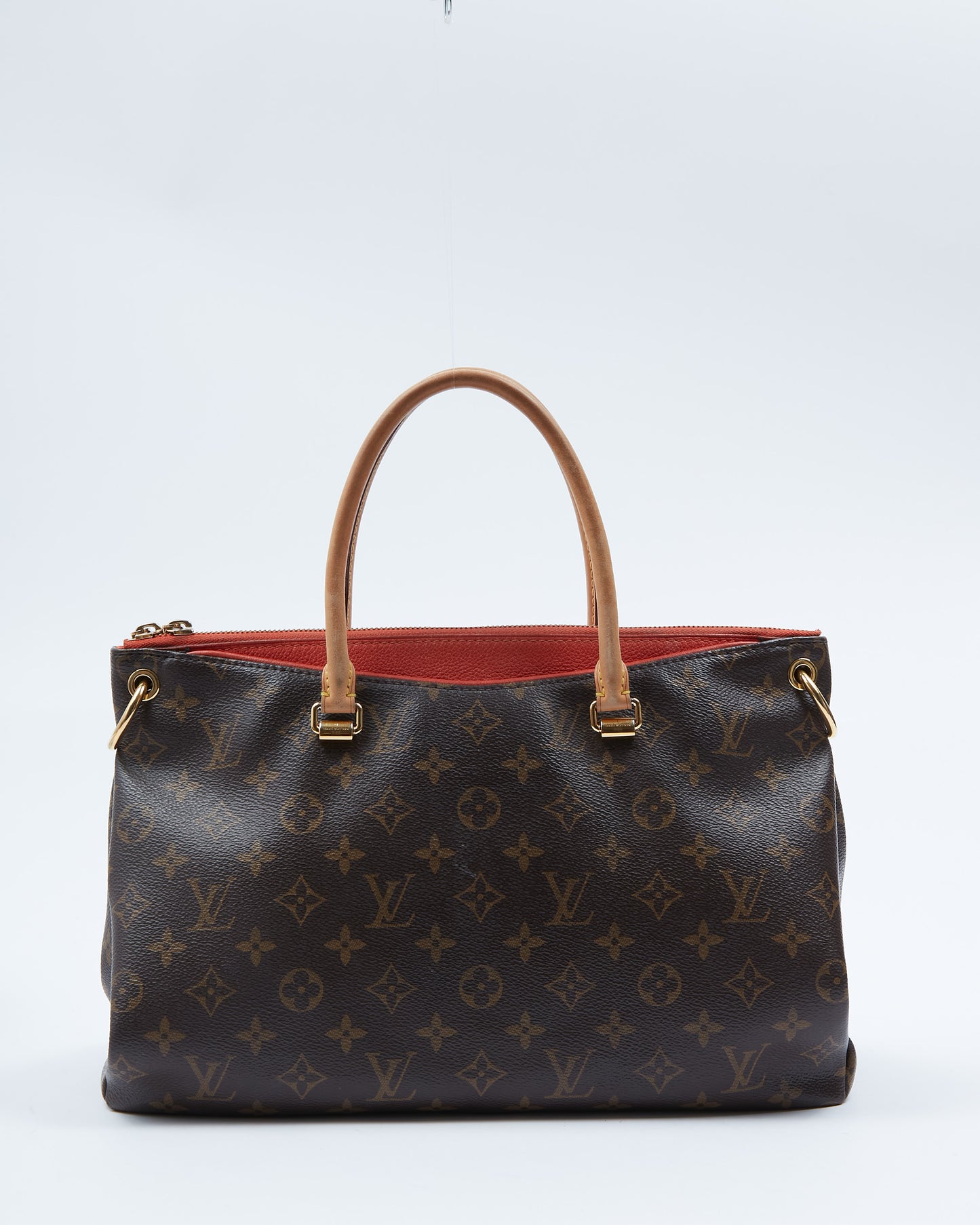 Louis Vuitton Monogram Canvas Pallas MM Sac à poignée supérieure