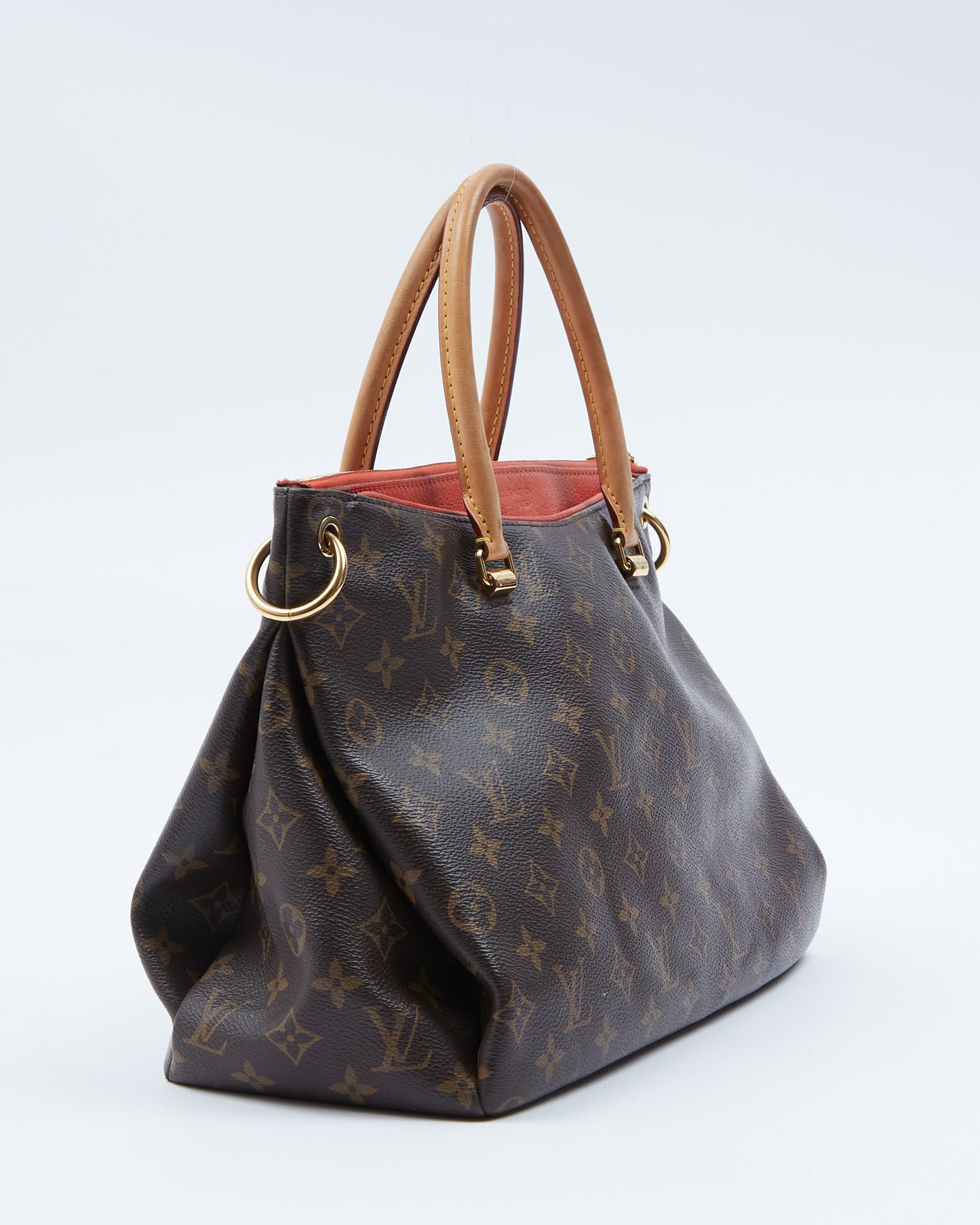 Louis Vuitton Monogram Canvas Pallas MM Sac à poignée supérieure