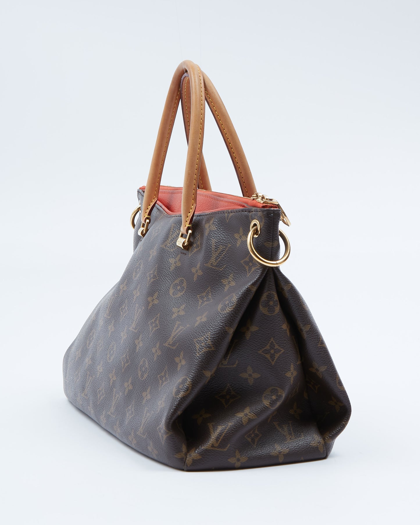 Louis Vuitton Monogram Canvas Pallas MM Sac à poignée supérieure