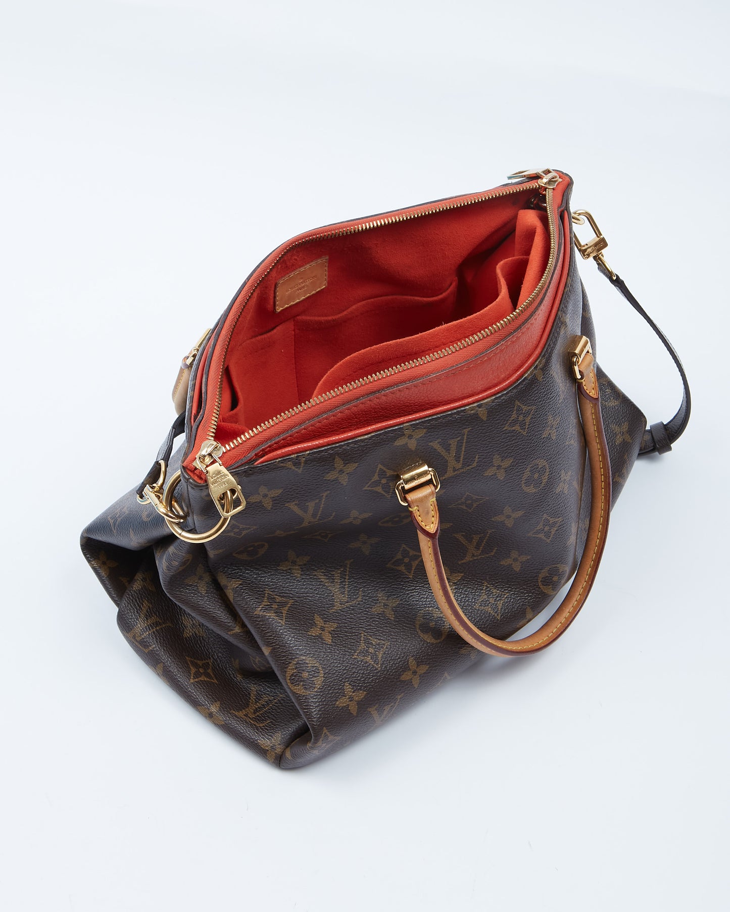 Louis Vuitton Monogram Canvas Pallas MM Sac à poignée supérieure