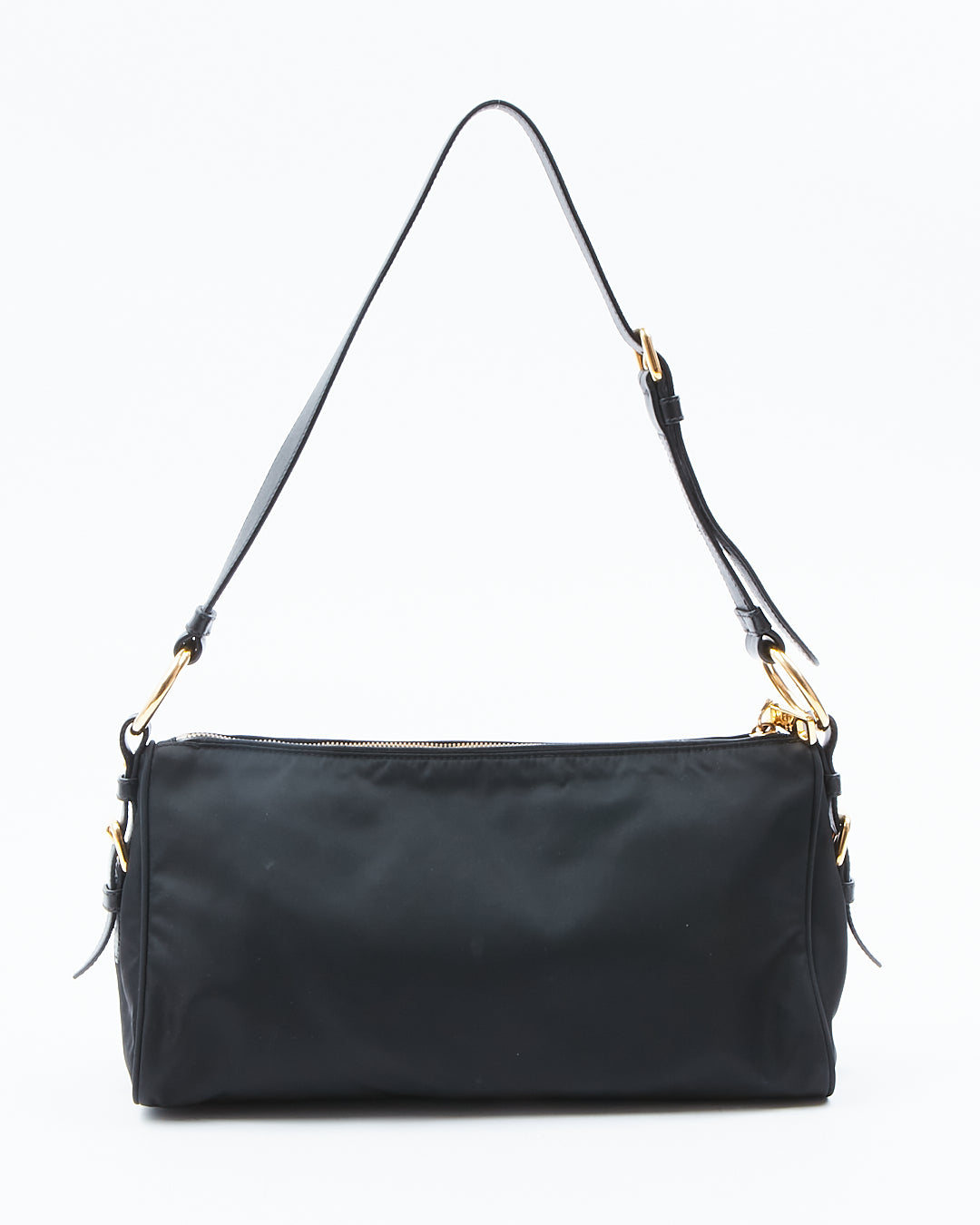 Prada Black Nylon Tessuto Shoulder Bag