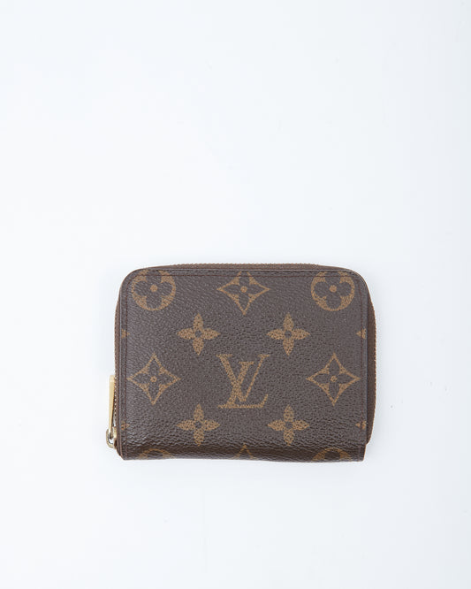 Louis Vuitton Monogram Canvas Small Zippy Wallet