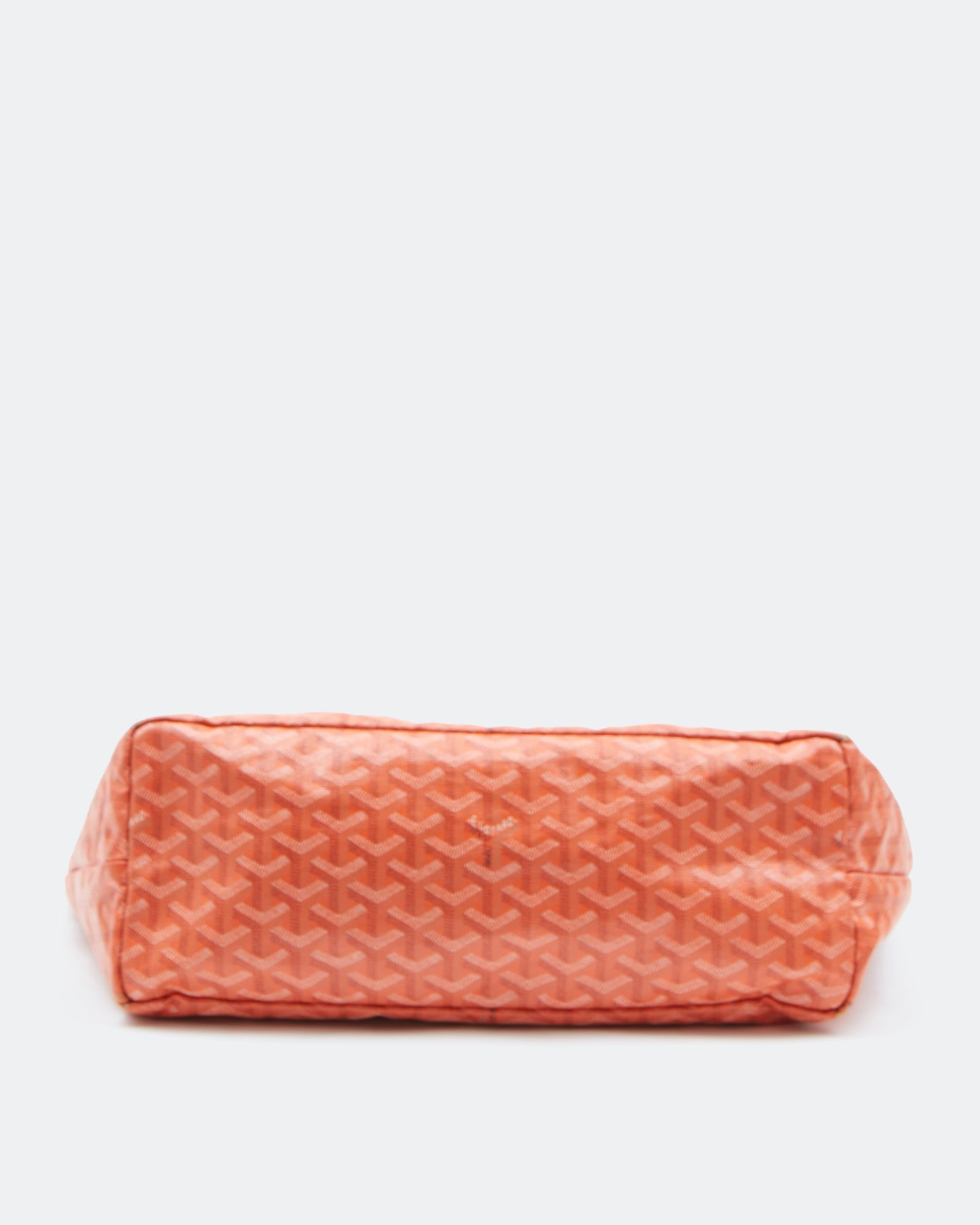 Sac fourre-tout Goyard en toile orange St.Louis PM avec pochette