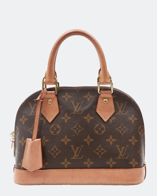 Louis Vuitton Monogram Canvas Alma BB Sac à poignée supérieure