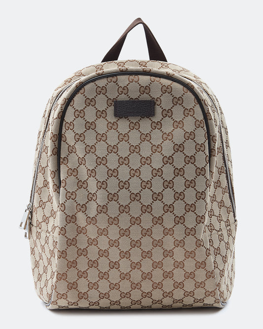 Sac à dos dôme en toile suprême Gucci GG