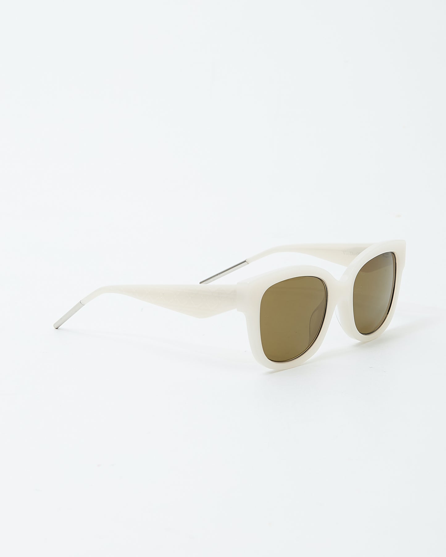 Dior White VeryDior1N 6NMA6 Wayfarer Sunglasses