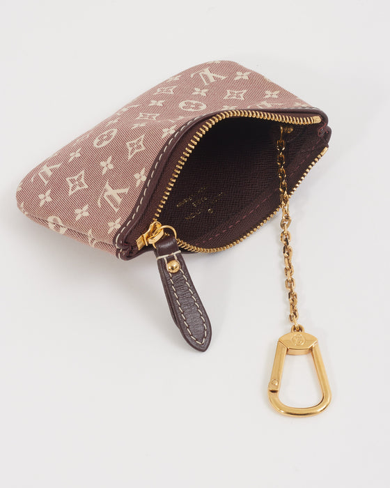 Louis Vuitton Monogram Mini Lin Key Pouch