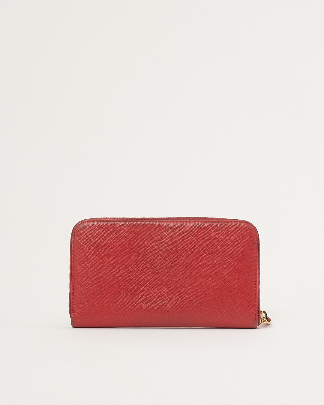 Prada Red selling Zippy Wallet