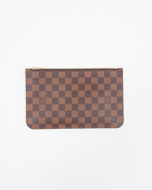 Louis Vuitton Damier Ebene Canvas Pouch (No Wristlet)