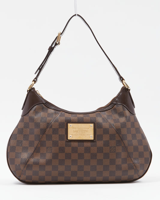 Louis Vuitton Damier Ebene Canvas Thames GM Shoulder Bag