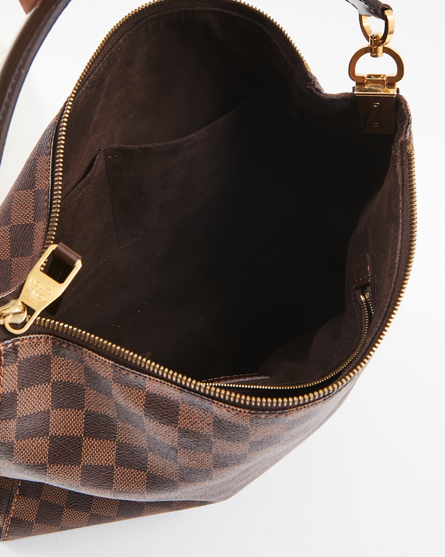 Louis Vuitton Damier Ebene Canvas Portobello PM Shoulder Bag