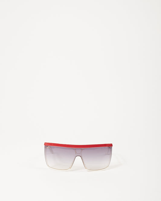 Lunettes de soleil Gucci Rouge/Blanc GG 3554/S Shield