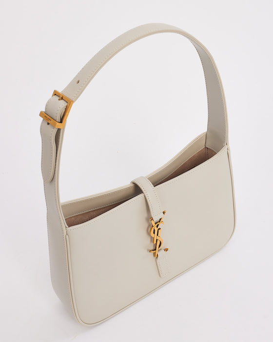 YSL Large White Shoulder Bag — HaiBella Boutique