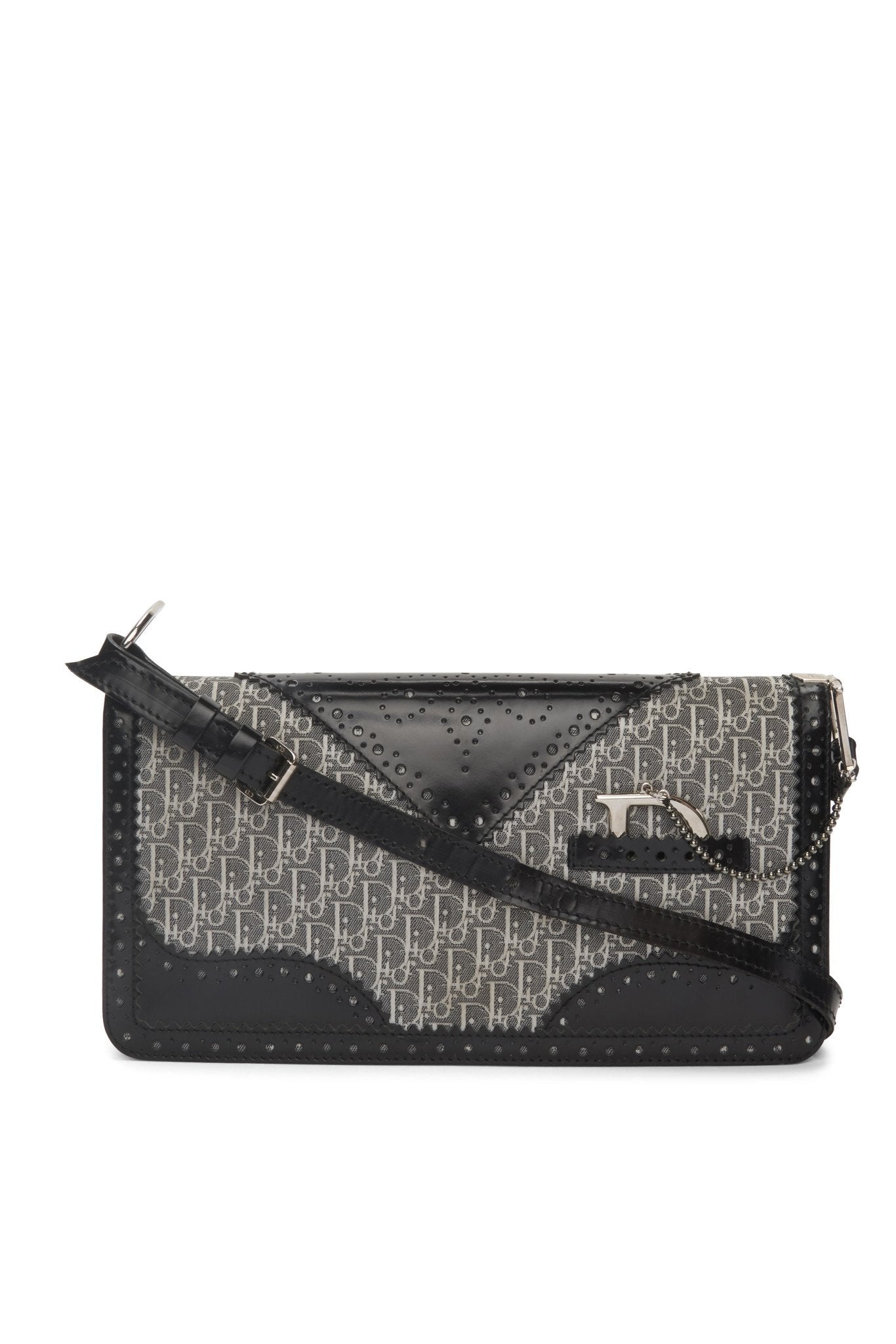 Dior Black Jacquard Oblique D-Trick Bag