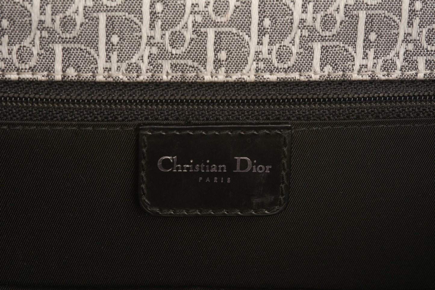 Dior Black Jacquard Oblique D-Trick Bag