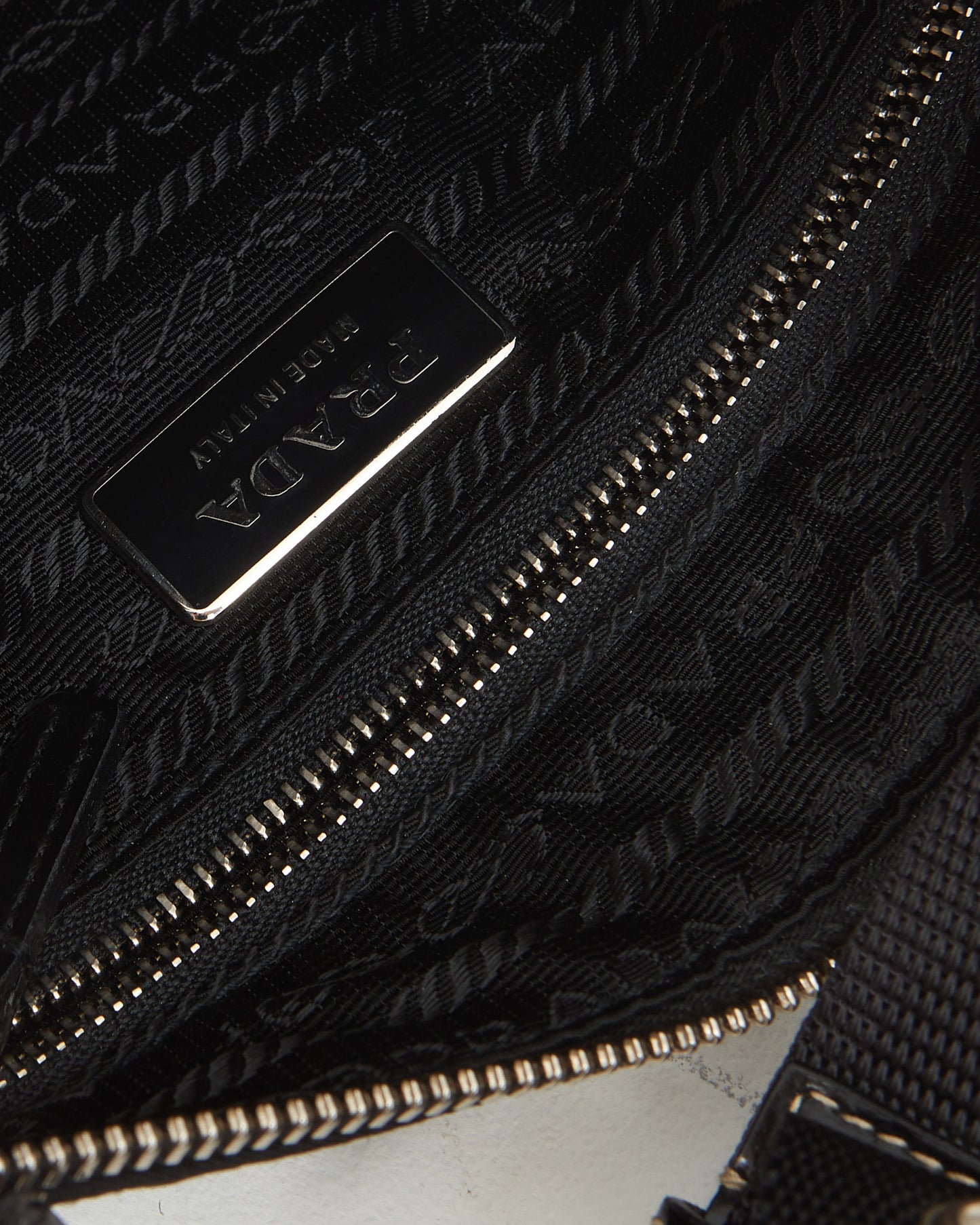 Prada Black Nylon Tessuto Shoulder Bag